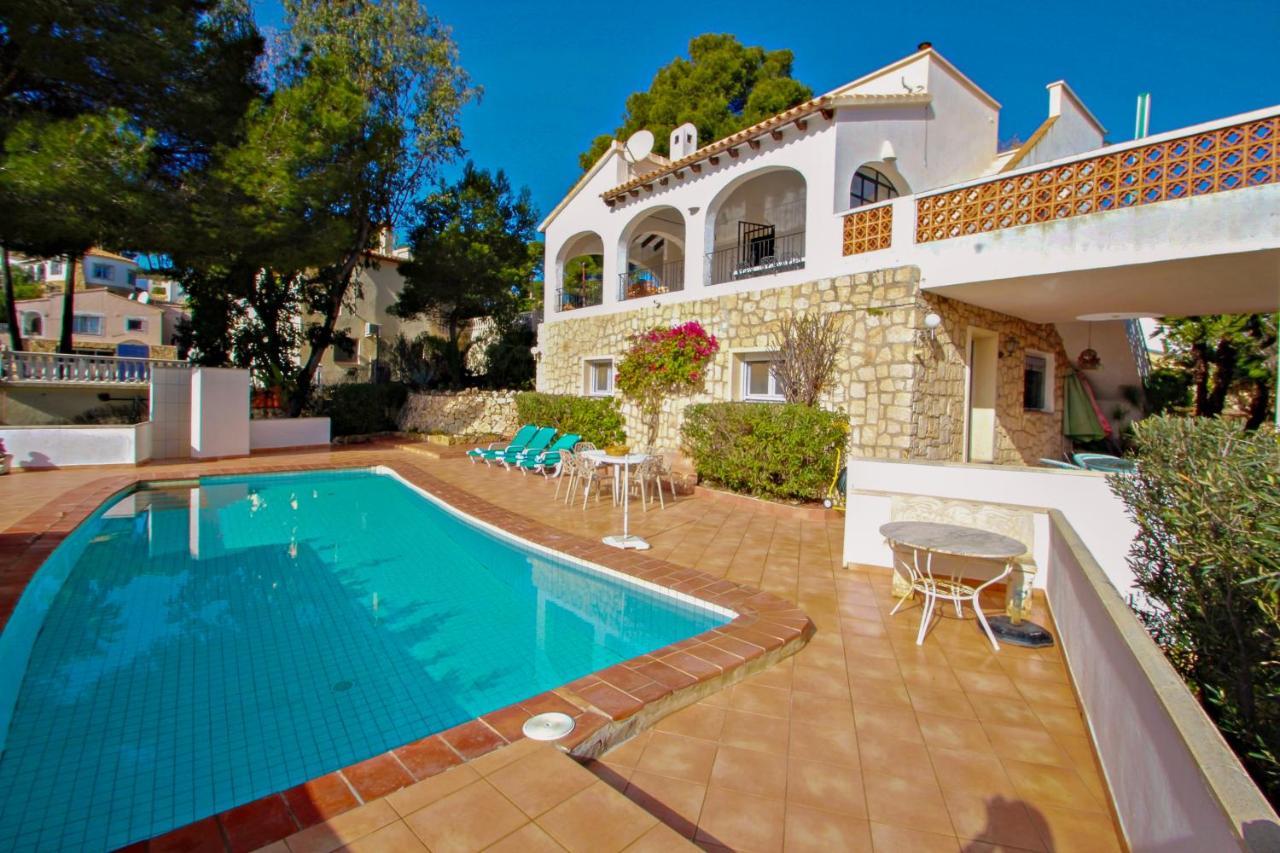 Dos Chicas - Sea View Villa With Private Pool In Moraira Teulada Ngoại thất bức ảnh